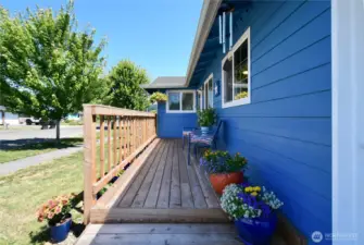 Inviting Front Entrance