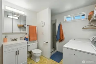 Laundry Room & Bathroom