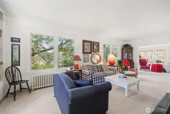 So much natural light fills the room.