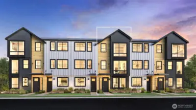 The Banner by Toll Brothers - Artist Rendering