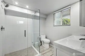 3/4 primary bathroom