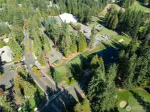 Picture of the country club, just a block away