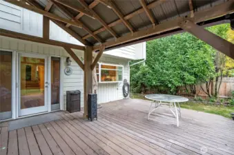 Outside, enjoy a spacious 1,000 SF deck complete with a gazebo.
