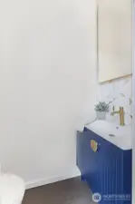 Powder guest bath is an added amenity!