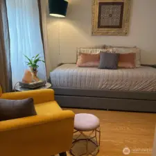 Closed off office space