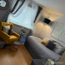 Closed off office space