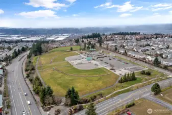 Sunset Park is one of Lakeland Hill's parks to enjoy featuring a skate park, baseball fields, open space, etc
