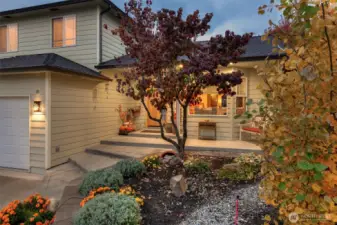 New front entry door welcomes you into a bright, modern interior with quality finishes throughout.