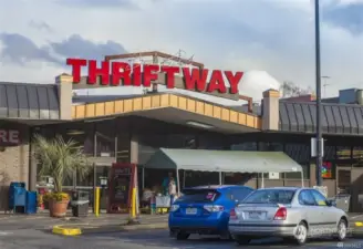 The Burien Thriftway is among the many communities enjoyed by residents in the vicinity of the Burien apartment development assemblage.