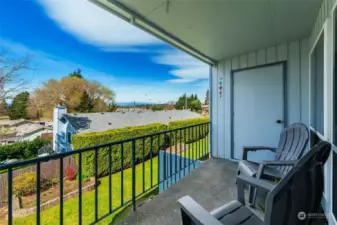 Covered balcony