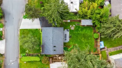 Aerial view of property in Sheridan Heights