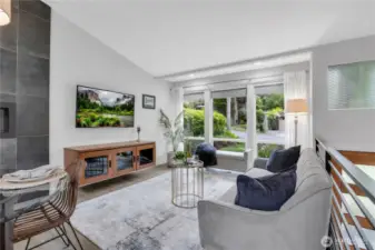 Stunning floor to ceiling windows