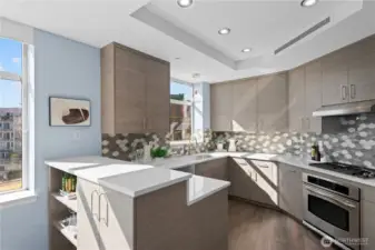 Recently remodeled kitchen.