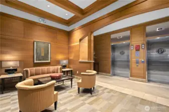 Pomerly lobby.