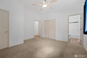 Primary bedroom.