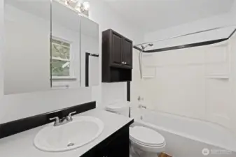 Private bathroom off primary bedroom.