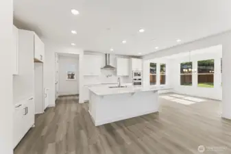 Photos are of the actual home.