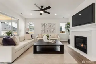 Photos are of the model home. Colors & finishes may vary.