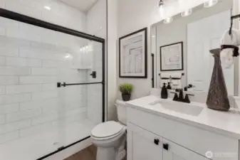 Photos are of the model home. Colors & finishes may vary.