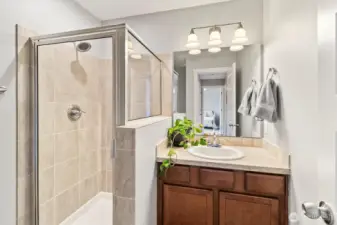 Additional 3/4 bathroom.