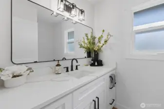 1/2 bath on main level