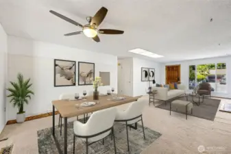 Nice and Open Floor Plan.