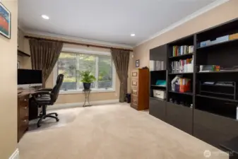 Office is located on the main floor.