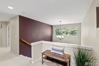 Landing at top of stairs