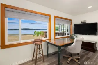 A view from almost every room in the home.