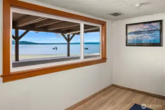 More amazing views from the lower level.