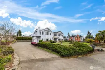 Beautiful 3,455 sf custom built home at the end of a dead-end street.