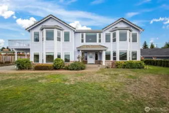 Lots of windows to enjoy the view and let in light.