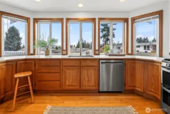 Gas range for the chef in the house!