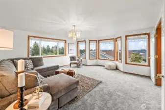 All the space you need to relax or watch the game!