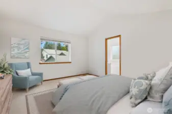 Primary bedroom.