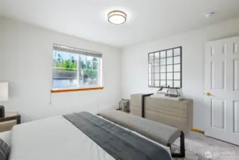 First extra bedroom on the upper level.
