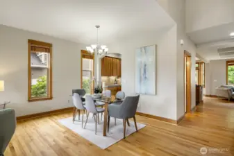 ...and into your formal dining room!