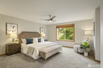 Your primary suite...
