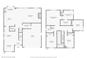 Upstairs and downstairs