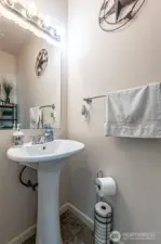 Downstairs 1/2 bath
