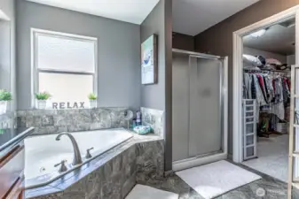 Check out that walk in closet