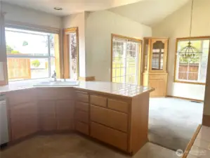 Corner sink