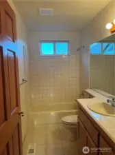 Guest bathroom on main floor