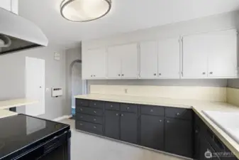 Kitchen with Generous Cabinetry