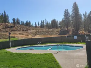 Twin Lakes Pool for community members to enjoy all Summer. Nicely maintained.