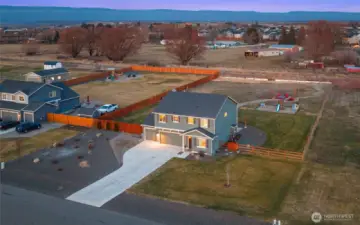 Expansive .92 acre lot