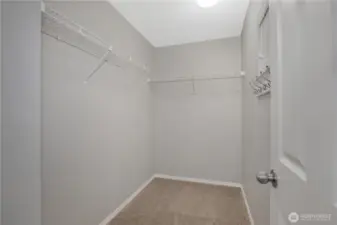 Bedroom #2 walk-in closet