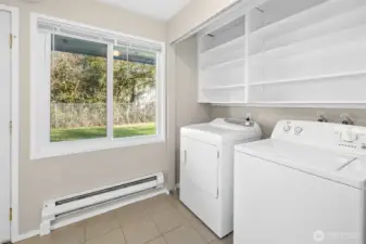 Washer and Dryer included.