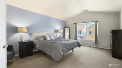 Spacious, airy, and filled with natural light—wake up to comfort in this stunning primary.