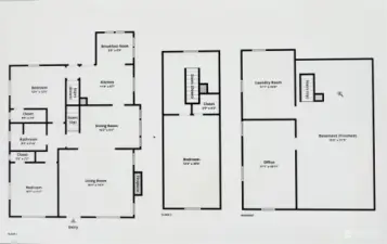 FLOORPLAN FROM 3D SCAN- BUYER TO VERIFY- NOT GUARANTEED MEASUREMENTS APPROX FROM CAMERA